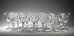 Val Saint Lambert - Lot de verres Lalaing - VSL, Ophalen of Verzenden