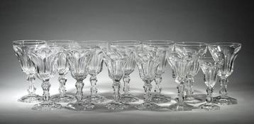 Val Saint Lambert - Lot de verres Lalaing - VSL beschikbaar voor biedingen
