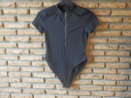 (54)- blouse body femme t.38  noir - shein -, Kleding | Dames, Blouses en Tunieken, Zo goed als nieuw, Maat 38/40 (M), Zwart, Ophalen of Verzenden