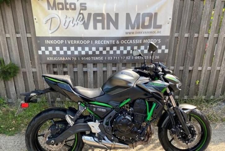 kawasaki z 650 abs bj 2023 zeer goede staat + optie, Motoren, Motoren | Kawasaki, Bedrijf, Naked bike, meer dan 35 kW, 2 cilinders