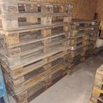 Europaletten gebruikt ruim 20 beschikbaar, Doe-het-zelf en Bouw, Hout en Planken, Ophalen, Gebruikt, Pallet