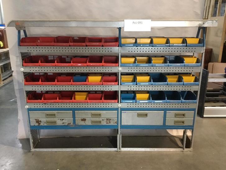 stalen bedrijfswagen inrichting Acc-091, Autos : Divers, Autos divers Autre, Enlèvement