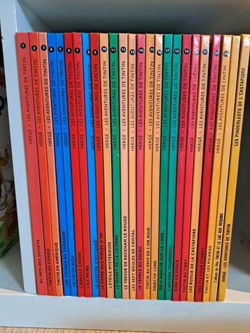 Lot de 25 bd Tintin