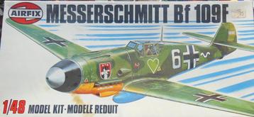Airfix Messerschmitt BF109F 1/48ième, Envoi, Neuf, Plus grand que 1:72, Avion