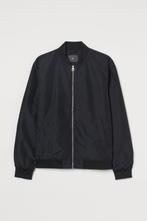 Bomberjack H&M zwart maat XL, Vêtements | Hommes, Pulls & Vestes, Comme neuf, Noir, Enlèvement, Taille 56/58 (XL)