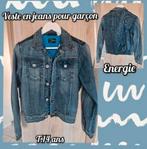 Veste en jeans pour garçon -ENERGIE-T.14 ans, Kinderen en Baby's, Kinderkleding | Maat 164, Trui of Vest, Ophalen of Verzenden