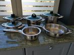 Set de batterie de cuisine de qualité, tout type de cuisson, Ophalen, Zo goed als nieuw