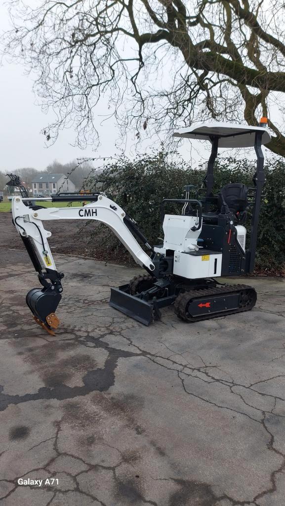 NIEUWE minigraver 1.3T joystick zwengiek verstelbare rupsen, Zakelijke goederen, Machines en Bouw | Kranen en Graafmachines, Graafmachine