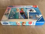 2 Frozen puzzels, 1 niet volledig - Ravensburger - 49 st, Ophalen of Verzenden, 10 tot 50 stukjes, Gebruikt, 4 tot 6 jaar