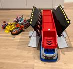 Paw patrol truck met 6 voertuigen - Paw Patroller, Ophalen, Zo goed als nieuw