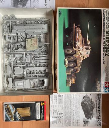Tamiya SdKfz 234/2 Puma 1/35, Enlèvement ou Envoi, Comme neuf, Tamiya