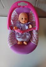 Pop met Maxi-Cosi, Kinderen en Baby's, Speelgoed | Poppen, Ophalen, Zo goed als nieuw, Babypop