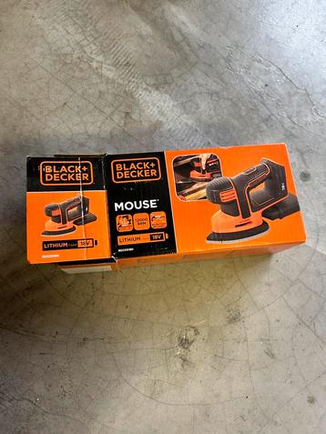 Black & Decker 18V Mouse Multischuurmachine + doos beschikbaar voor biedingen