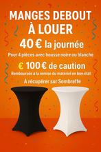 4 mange debout location, Enlèvement, Utilisé