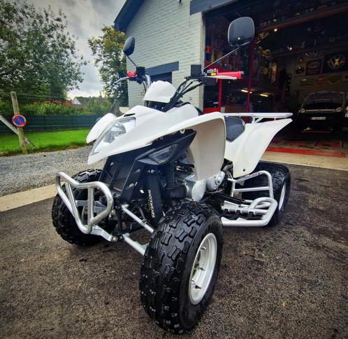 Quad kymco 300cc bien équipé! Quad en ordre ! Prêt à rouler!, Motos, Quads & Trikes, 1 cylindre, Enlèvement