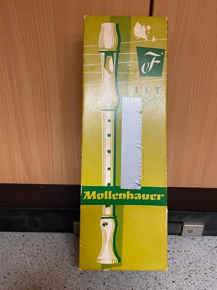 alt blokfluit Mollenhauer Alto Van Sas, Muziek en Instrumenten, Blaasinstrumenten | Blokfluiten, Zo goed als nieuw, Alt, Ophalen of Verzenden