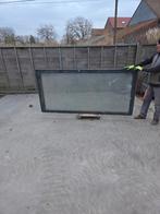 2 glazen pivoterende deuren, Ophalen