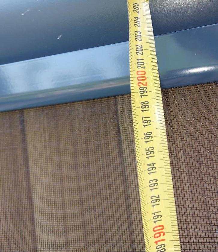 Vliegendeur, hordeur, Doe-het-zelf en Bouw, Deuren en Vliegenramen, Nieuw, Hordeur, 200 tot 215 cm, 80 tot 100 cm, Metaal, Ophalen