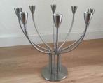 INOX bougeoir 30€ & INOX 2 lampes chevets/liseuses 30€/pièce, Nieuw, Kandelaar, Metaal, Ophalen