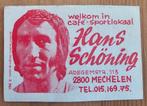 KV Mechelen lucifermerkje Hans Schöning jaren 70, Verzamelen, Ophalen of Verzenden, Zo goed als nieuw, Overige typen