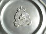 tinnen schotel Belgian Technical Trainingsschool, Verzamelen, Verzenden, Luchtmacht, Kunstobject