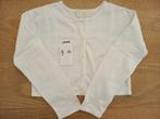Witte bolero Jacadi 8 jaar - M 128, Kinderen en Baby's, Trui of Vest, Ophalen of Verzenden, Zo goed als nieuw, Jacadi