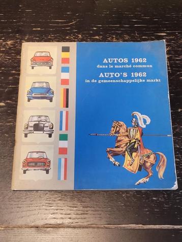 Voormalig album Superchocolat JACQUES autos 1962 beschikbaar voor biedingen