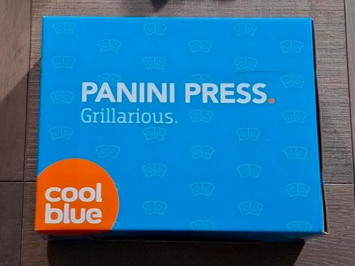 Nouvelle presse à panini Coolblue Machine à sandwich, Electroménager, Plaques de gril, Enlèvement ou Envoi