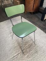 stoel formica groen, Huis en Inrichting, Stoelen, Ophalen, Kunststof, Gebruikt, Overige kleuren