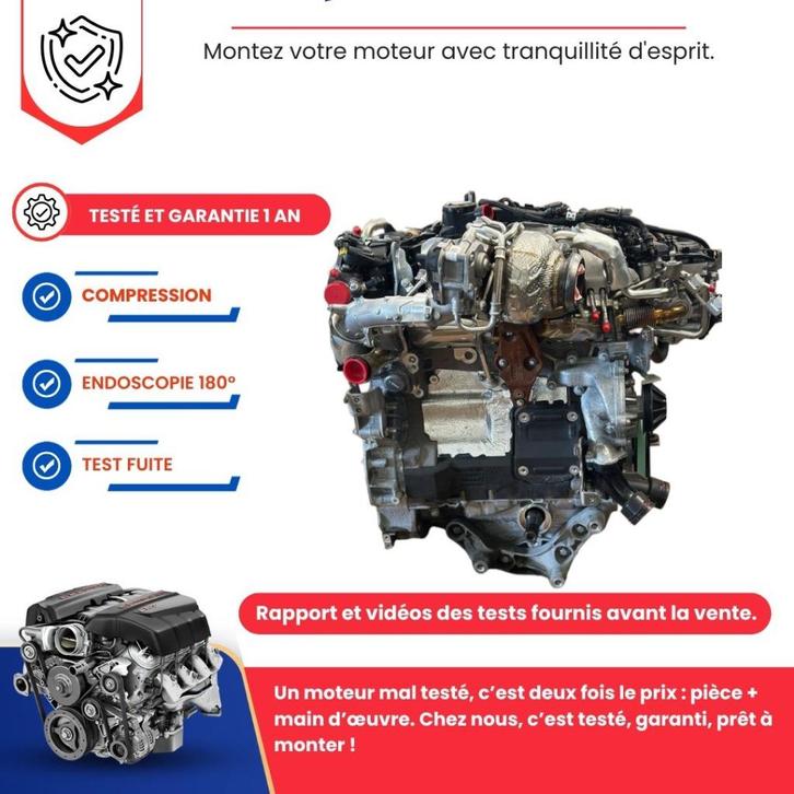 Complete motor Mercedes klasse e 220 e220 cdi w213 fase 2, Auto-onderdelen, Motor en Toebehoren, Mercedes-Benz, Nieuw, Ophalen of Verzenden