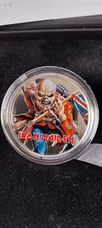 1 oz zilver Iron Maiden The Trooper, Postzegels en Munten, Ophalen of Verzenden, Zilver