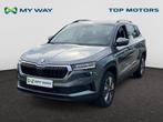 Skoda Karoq *DIRECTIEWAGEN*1.0TSI 110PK 6v MANUEEL*CLEVER*NA, Auto's, Skoda, Karoq, Handgeschakeld, SUV of Terreinwagen, Zilver of Grijs
