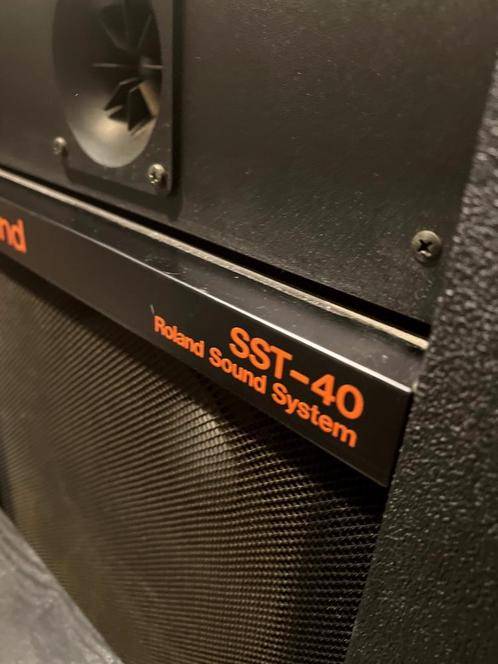 Roland SST-40 passieve speakers, 80's Japan, Audio, Tv en Foto, Luidsprekerboxen, Zo goed als nieuw, Overige typen, Minder dan 60 watt