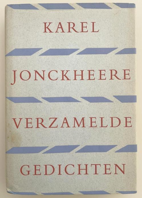 Karel Jonckheere Verzamelde gedichten, Livres, Poèmes & Poésie, Enlèvement ou Envoi