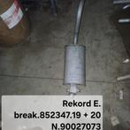 Rekord E. 19 + 20 . break  uitlaatpot, Ophalen of Verzenden, Nieuw, Opel