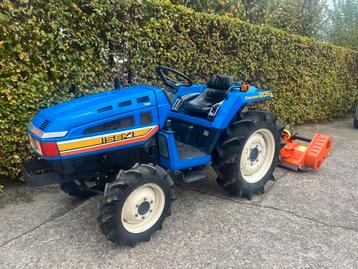 Iseki midi tractor|21 PK|4x4|Klepelmaaier|servo-stuur|Kubota beschikbaar voor biedingen