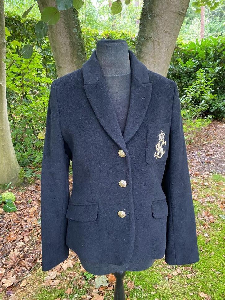 SCAPA zwarte wollen blazer model Truman - 38/40, Kleding | Dames, Jassen | Winter, Nieuw, Maat 38/40 (M), Zwart, Ophalen of Verzenden