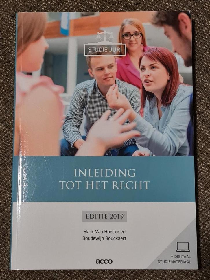 Mark Van Hoecke - Inleiding tot het recht, Livres, Science, Enlèvement ou Envoi