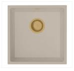 Granieten spoelbak 40 x 40 *nieuw*, Ophalen, Nieuw, Beige