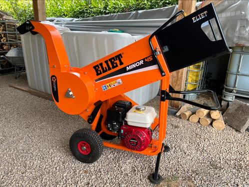 Eliet Minor 4s hakselaar Honda GX200 prachtige staat!, Tuin en Terras, Hakselaars, Zo goed als nieuw, Benzine, Ophalen