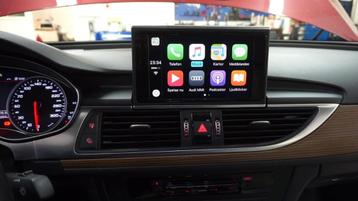  Audi A3 A4 A5 A6 A7  Q2 Q5 Q7 voorzien van carplay  beschikbaar voor biedingen
