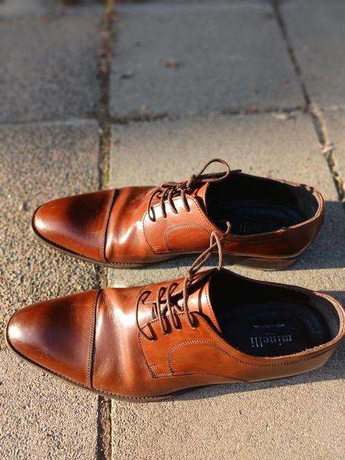LEREN Heren mocassins. Merk: Minelli maat 44, Kleding | Heren, Schoenen, Zo goed als nieuw, Ophalen of Verzenden