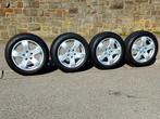 4 très bons pneus hiver 205/55-16, originales Mercedes, Ophalen, Gebruikt, 16 inch, Banden en Velgen