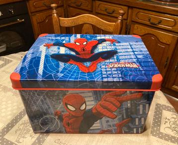 Dikke plastieken Spider-Man speelgoed box 38/28/24 cm 25 lt  beschikbaar voor biedingen