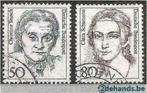 Duitsland Bundespost 1986 - Yvert 1136-1137 - Beroemde (ST), Postzegels en Munten, Postzegels | Europa | Duitsland, Verzenden