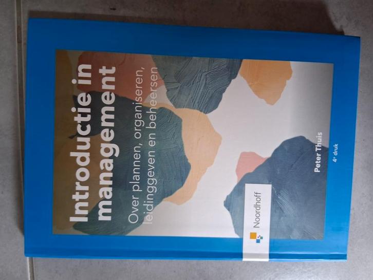 Peter Thuis - Introductie in management NIEUW, Boeken, Economie, Management en Marketing, Nieuw, Ophalen of Verzenden