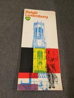 Oude Landkaart Benelux, Boeken, Atlassen en Landkaarten, Mercedes en BP, Ophalen of Verzenden, 1800 tot 2000, België