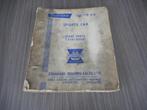 TR4 A spare parts Catalogue, Ophalen of Verzenden