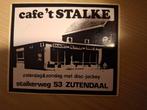F: café 't Stalke Zutendaal bier Haacht, Verzamelen, Ophalen of Verzenden, Zo goed als nieuw, Merk