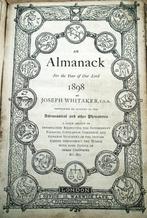 Whitaker's Almanack - 1898 - Joseph Whitaker (1820-1895), Enlèvement ou Envoi, Utilisé, Joseph Whitaker (1820–1895)